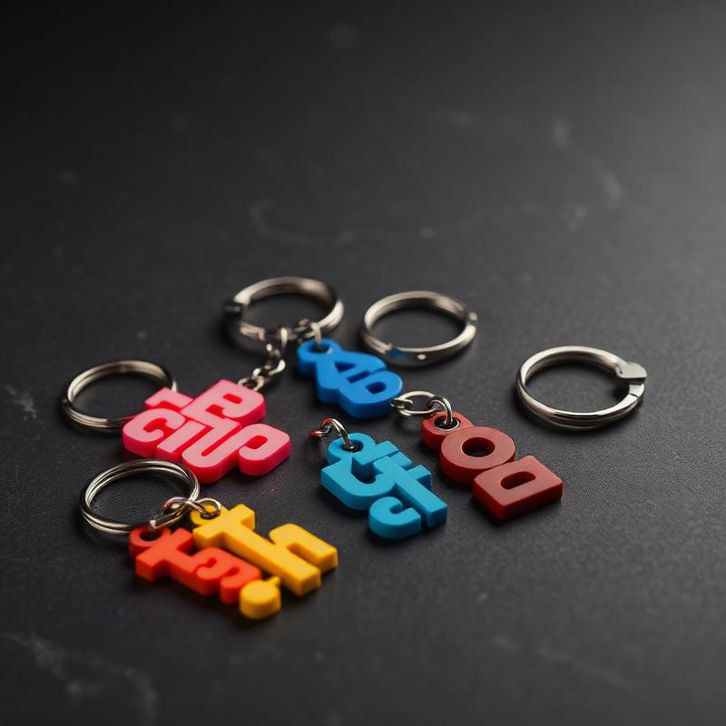 3D printed Keychain Tags